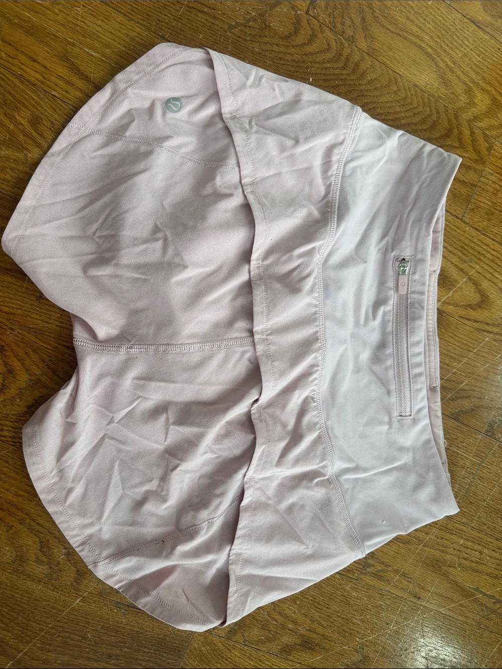 Lululemon Light Pink Athletic Skort with Pocket